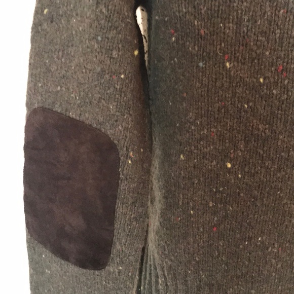 Eddie Bauer olive green shawl collar cardigan XS - Picture 6 of 7